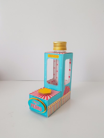 Porta Tubete - Circo- Crio Qualquer Tema