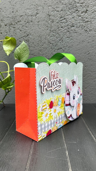 Sacolinha - Páscoa- Crio Qualquer Tema