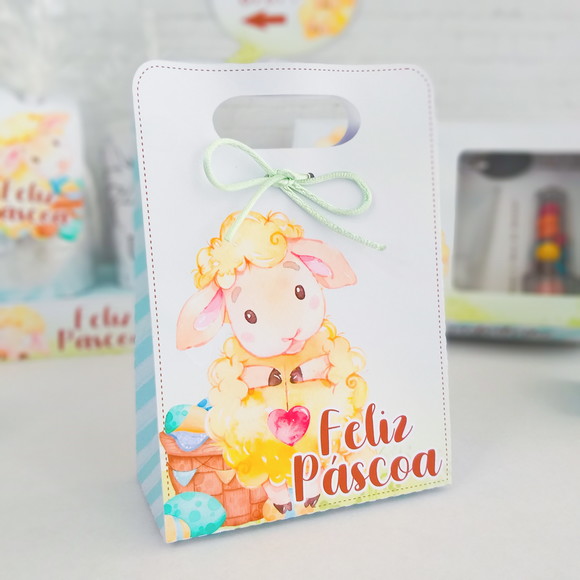 Sacolinha - Páscoa- Crio Qualquer Tema