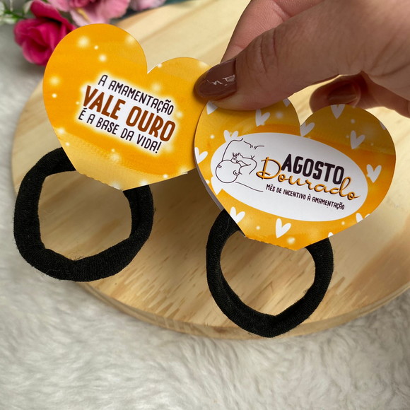 Tag para Xuxinha de Cabelo - Crio Qualquer Tema