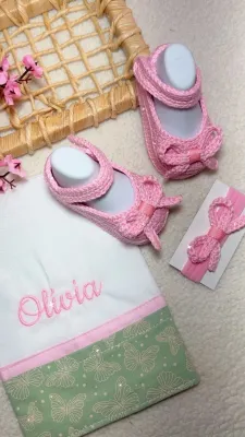 Kit Bebê Personalizado Olívia