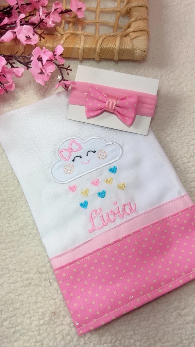 Kit Bebê Personalizado Chuva de Amor - Imagem 6