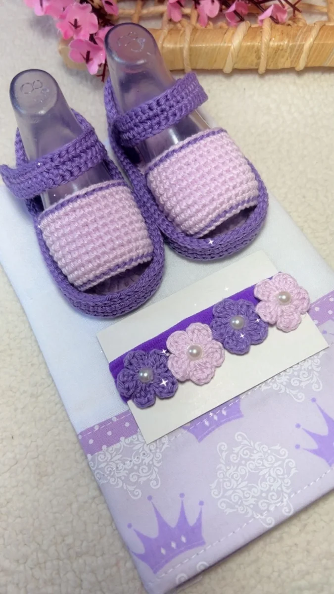 Kit Bebê Personalizado Moleca Roxa - Imagem 2