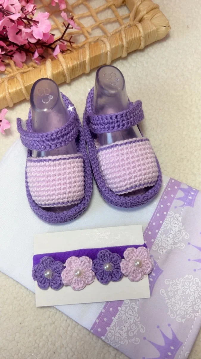 Kit Bebê Personalizado Moleca Roxa - Imagem 1