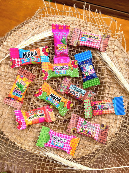 Balinha Personalizada Festa Junina (100 balinhas)