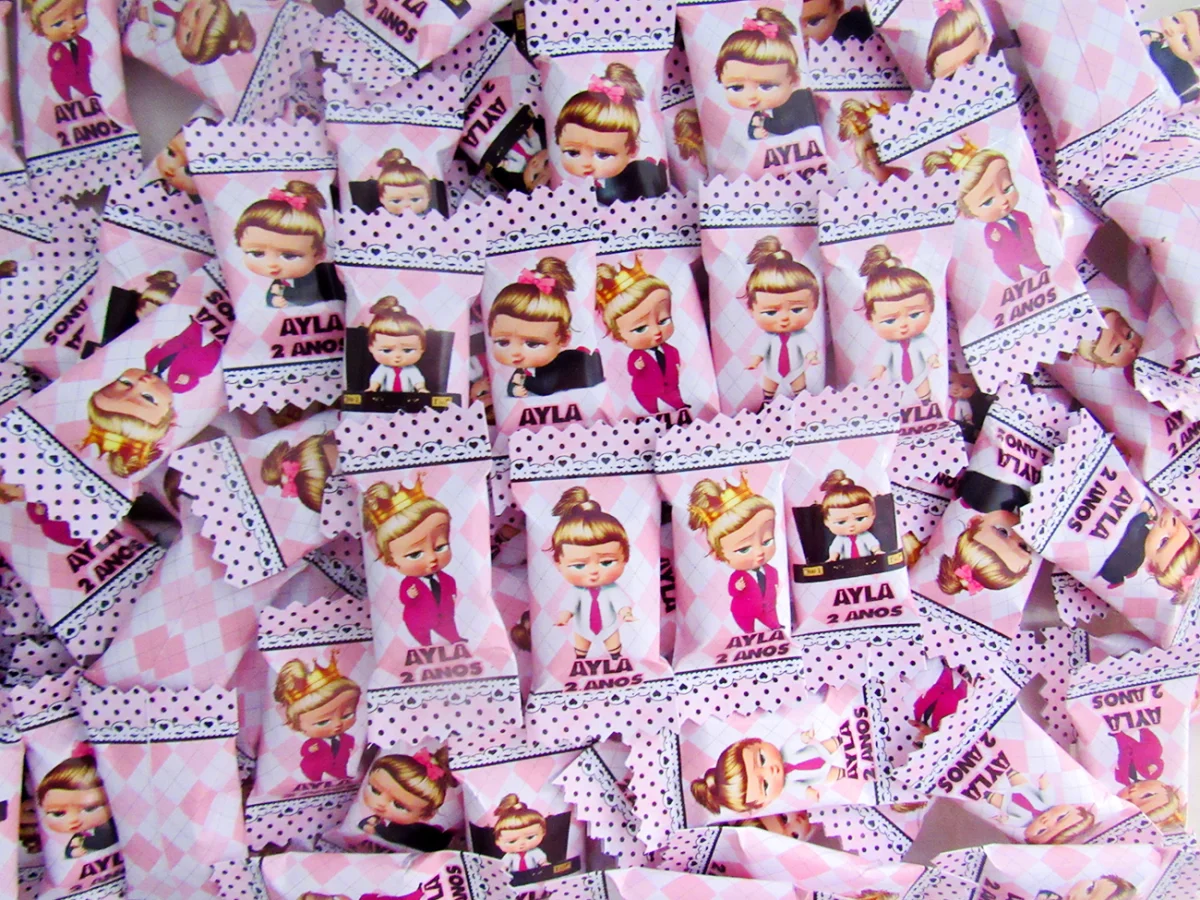 Balinha Personalizada Poderosa Chefinha (100 balinhas) - Imagem 3