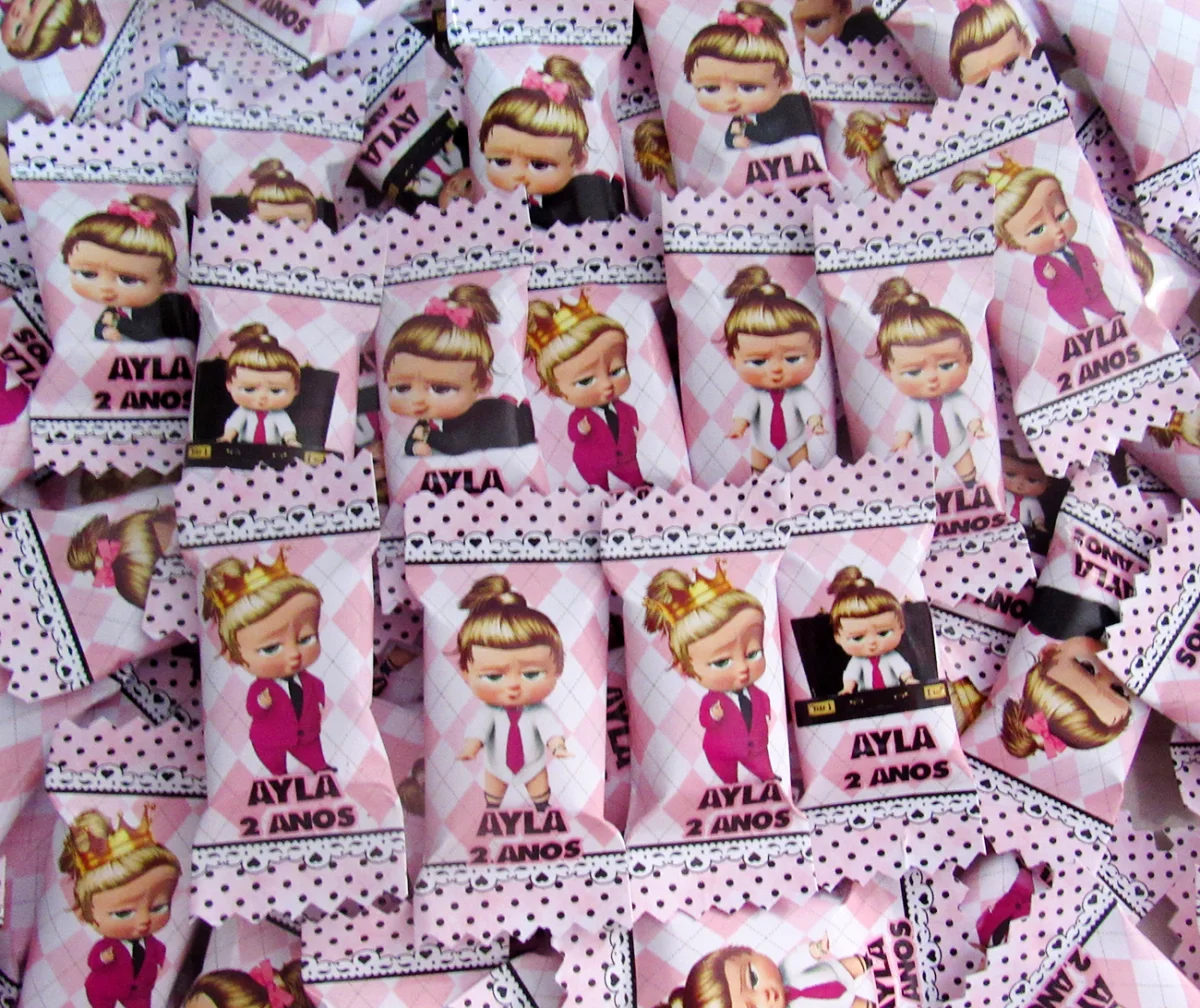 Balinha Personalizada Poderosa Chefinha (100 balinhas) - Imagem 2