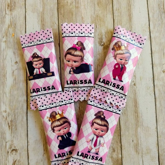 Balinha Personalizada Poderosa Chefinha (100 balinhas)
