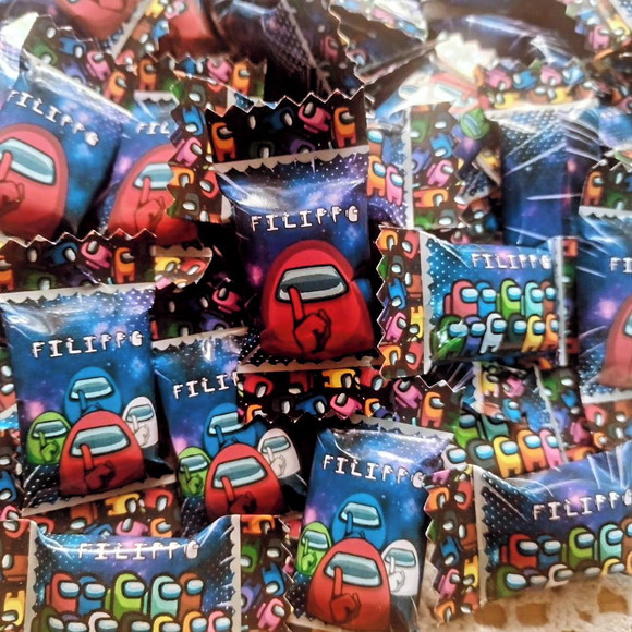Balinhas Personalizadas Among Us - Imagem 2
