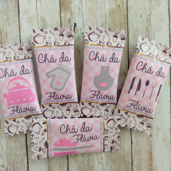 Balinhas Personalizadas Chá de Panela (100 balinhas)