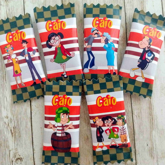 Balinhas Personalizadas Chaves (100 balinhas)