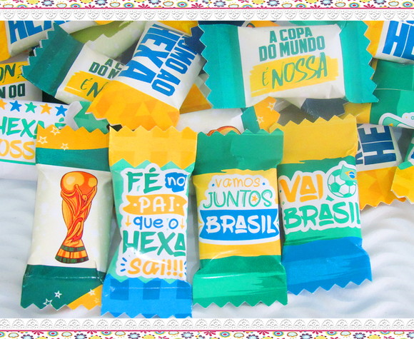 Balinhas Personalizadas Copa do Mundo - Imagem 2