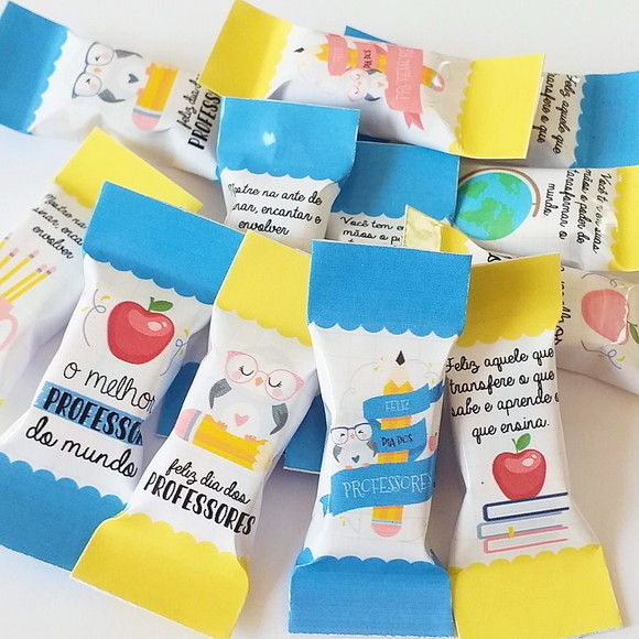 Balinhas Personalizadas Dia dos Professores - Imagem 2