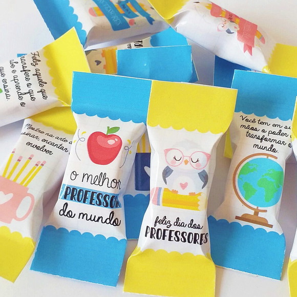 Balinhas Personalizadas Dia dos Professores
