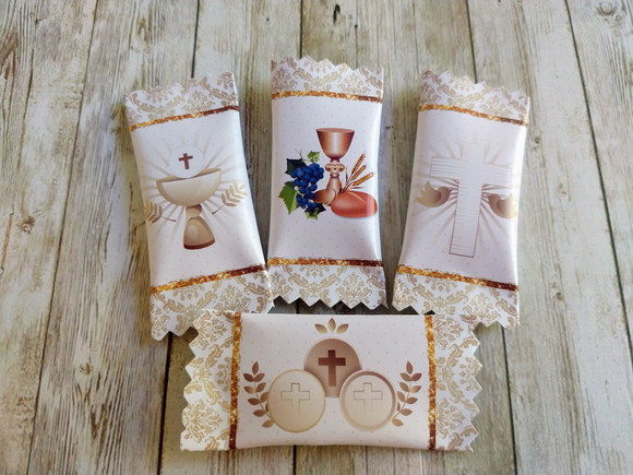 Balinhas Personalizadas Eucaristia (100 balinhas)