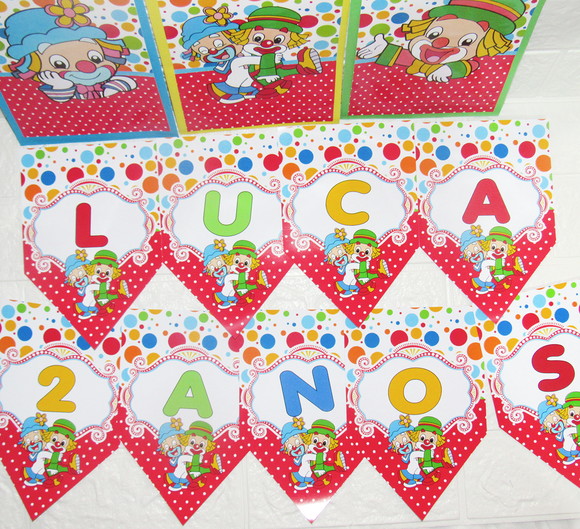Bandeirolas Personalizadas Patati Patatá - Imagem 2