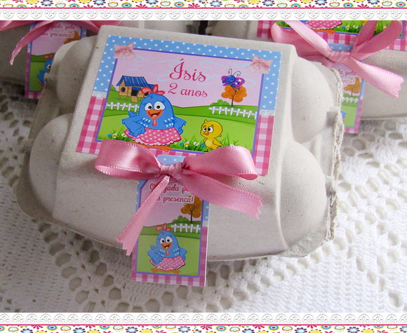Caixinha de Ovos Galinha Pintadinha Candy - Imagem 3