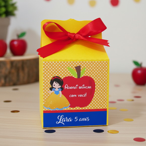 Caixinha Modelo Suspiro Branca de Neve - Imagem 3