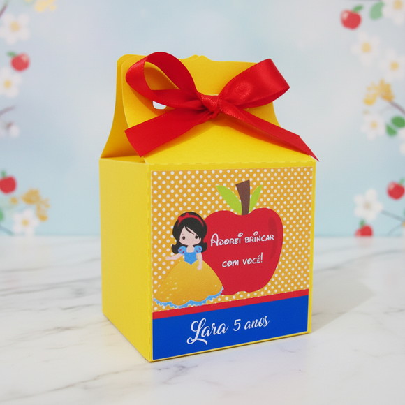 Caixinha Modelo Suspiro Branca de Neve - Imagem 4