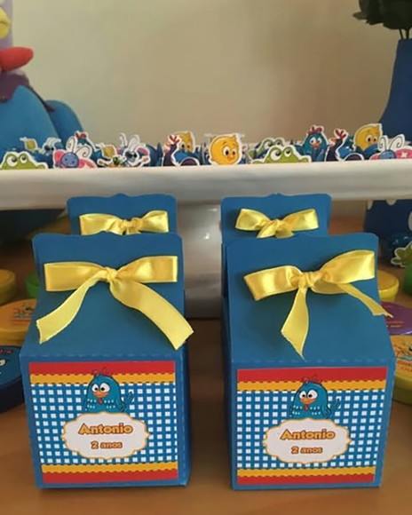 Caixinha Modelo Suspiro Galinha Pintadinha - Imagem 2