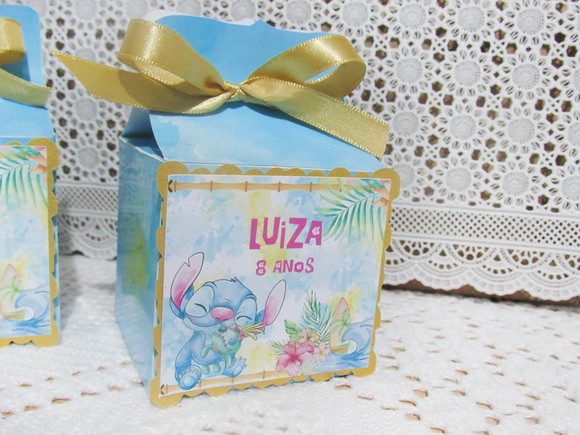 Caixinha Modelo Suspiro Stitch - Imagem 3