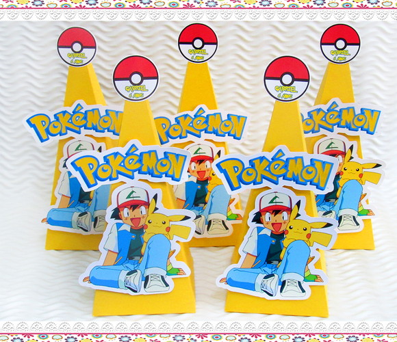 Caixinha Pirâmide Pokémon - Imagem 2
