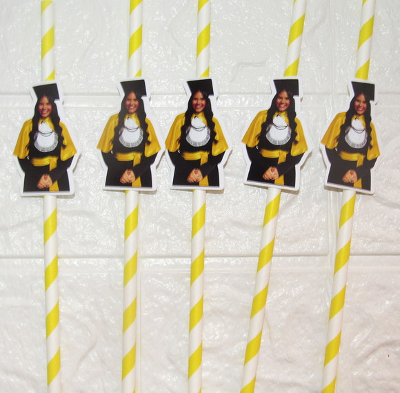 Canudo Carinha de Festa Formatura - Imagem 2