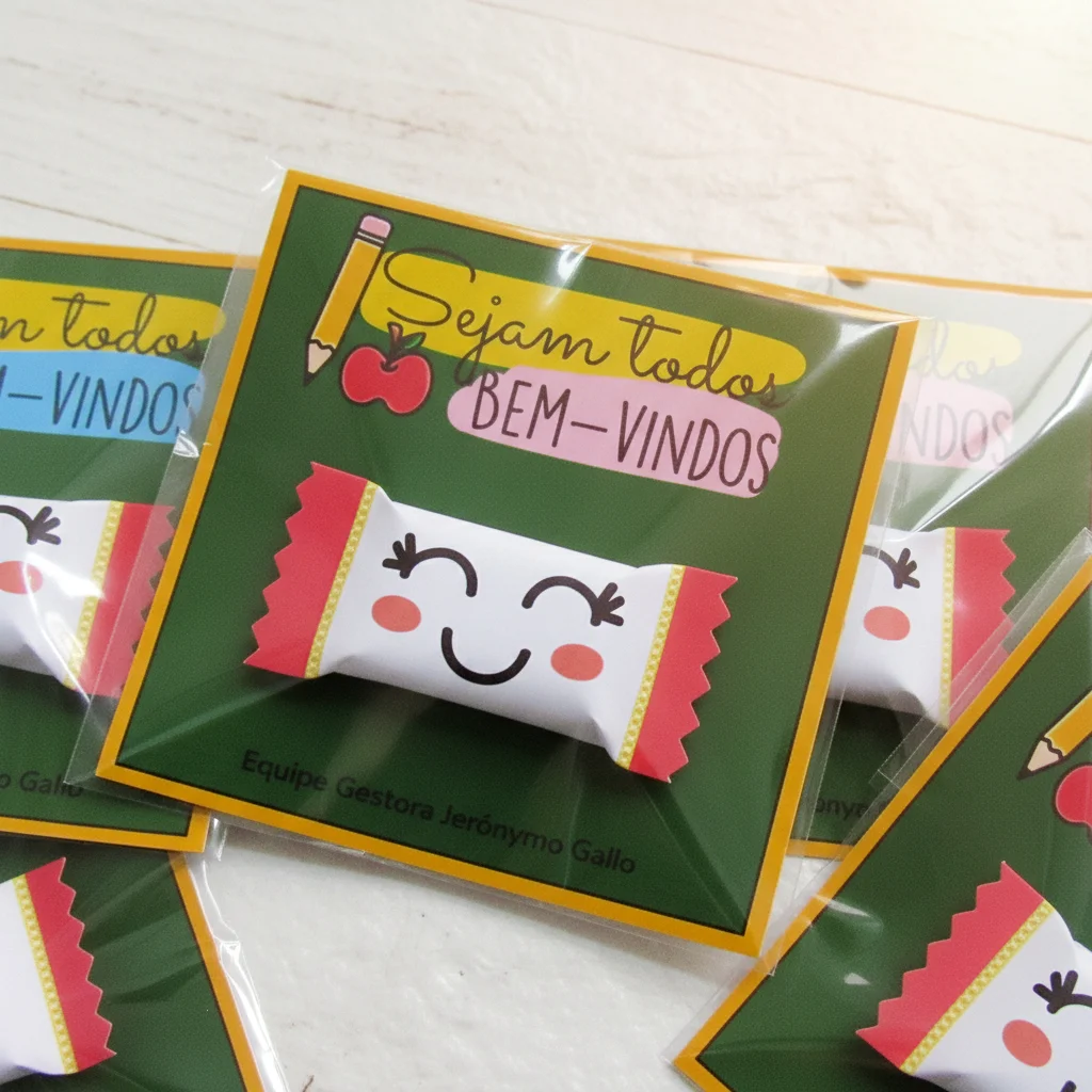 Card com Balinha Personalizada Volta às Aulas - Imagem 2