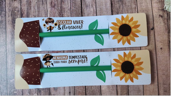 Card com Lápis Personalizado Setembro Amarelo - Imagem 3
