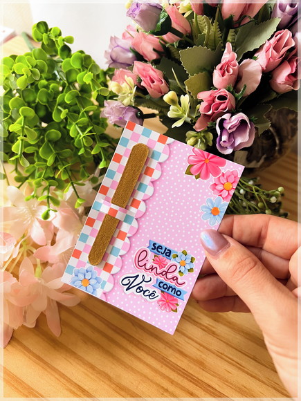 Card com Mini Lixa - Brinde Clientes - Imagem 4
