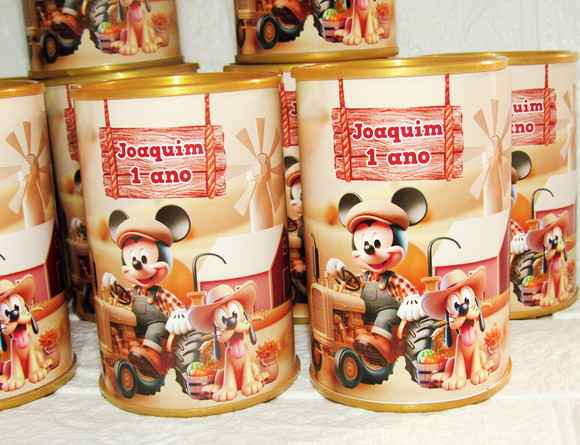 Cofrinho Personalizado Fazendinha do Mickey - Imagem 3