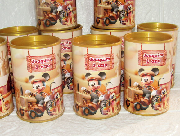Cofrinho Personalizado Fazendinha do Mickey - Imagem 2