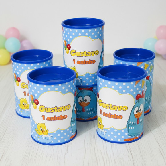 Cofrinho Personalizado Galinha Pintadinha - Imagem 4