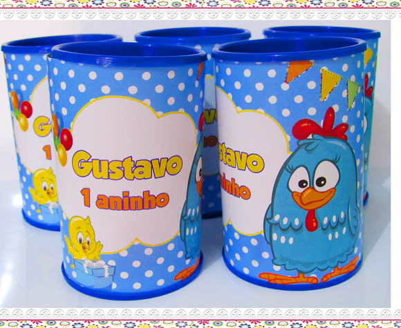 Cofrinho Personalizado Galinha Pintadinha - Imagem 2