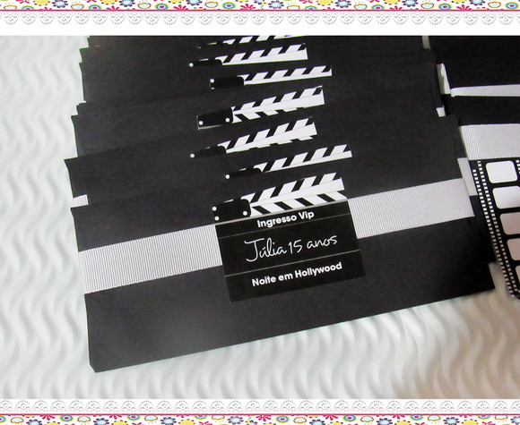 Convite Personalizado Ingresso Cinema - Imagem 4