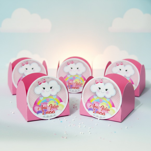 Forminha Chá de Bebê Chuva de Amor - Imagem 2