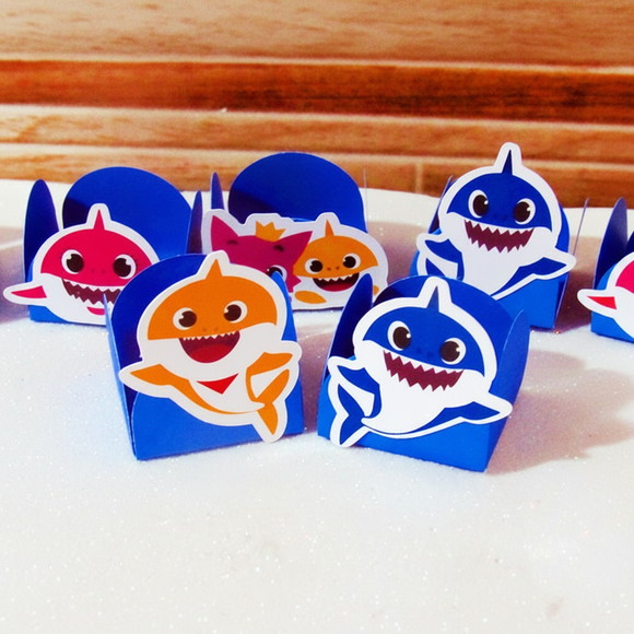 Forminha para Docinhos Baby Shark - Imagem 2