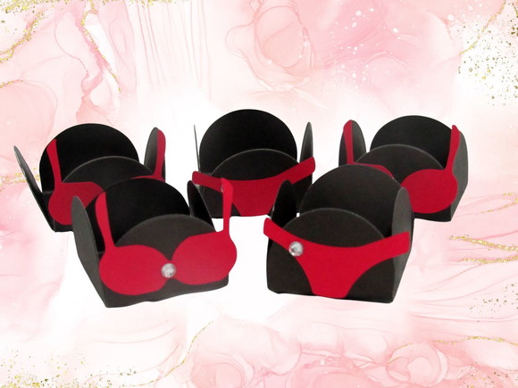 Forminha para Docinhos Chá de Lingerie (50 unidades) - Imagem 4