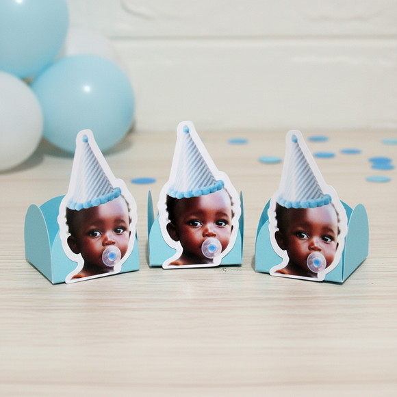 Forminha para Docinhos com Foto do Seu Bebê