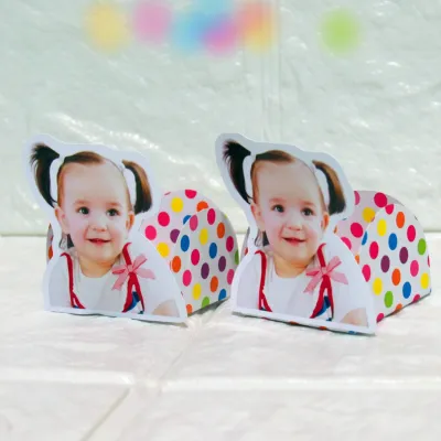 Forminha para Docinhos com Foto do Seu Bebê  ( 50 unidades)
