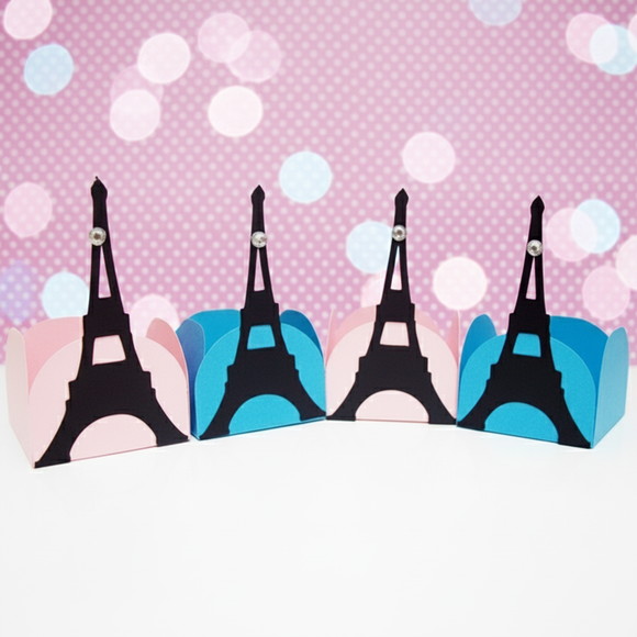 Forminha para Docinhos Paris - Torre Eiffel ( 50 unidades)