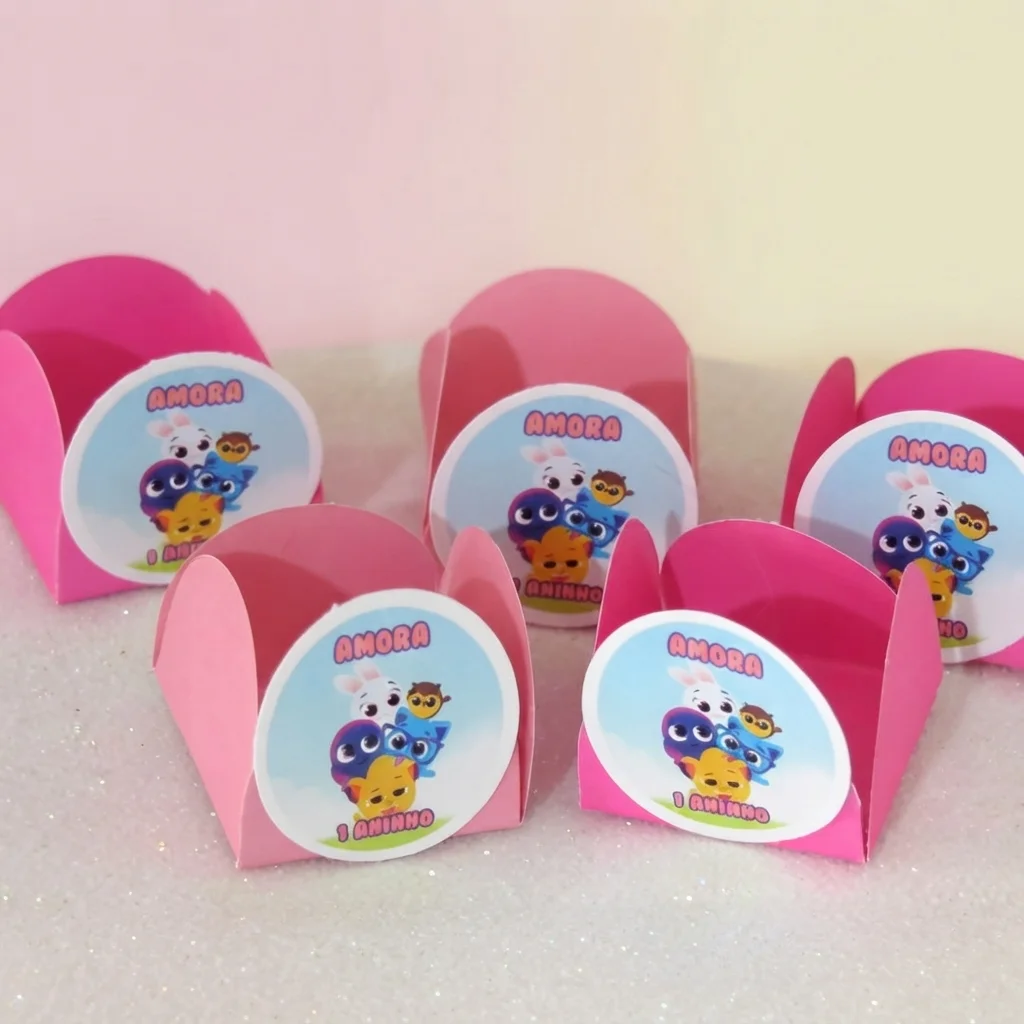 Forminha para Docinhos Personalizada Bolofofos ( 50 unidades) - Imagem 4