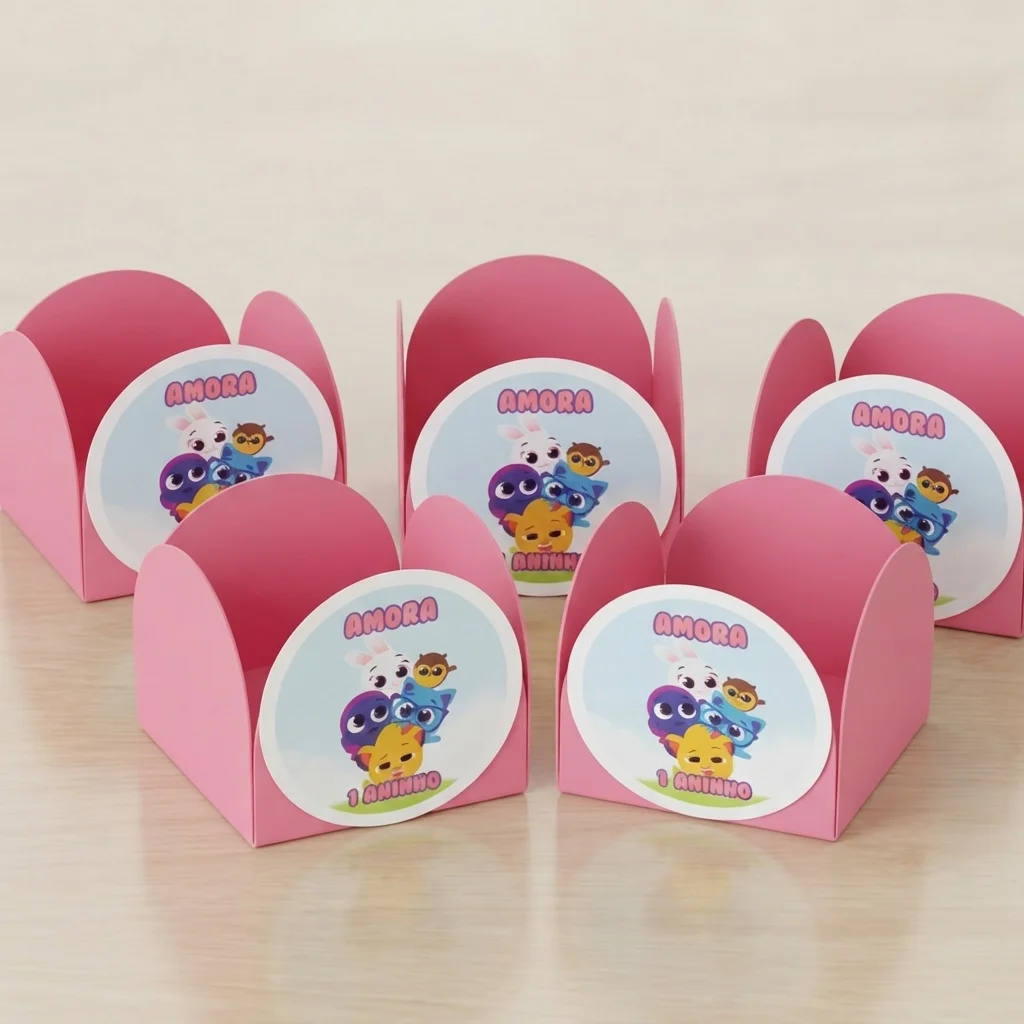 Forminha para Docinhos Personalizada Bolofofos ( 50 unidades) - Imagem 2