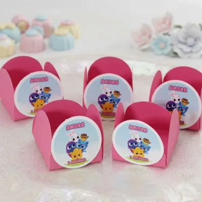 Forminha para Docinhos Personalizada Bolofofos  ( 50 unidades)