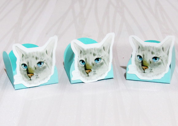 Forminha para Docinhos Personalizada Gatinho