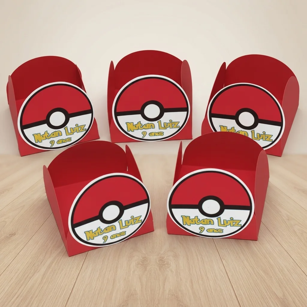 Forminha para Docinhos Pokémon ( 50 unidades) - Imagem 2