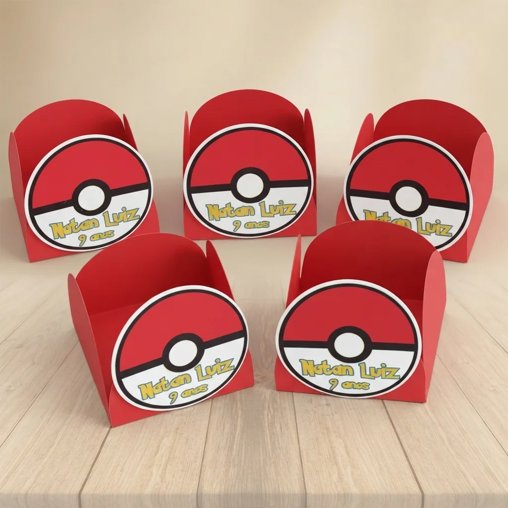 Forminha para Docinhos Pokémon ( 50 unidades) - Imagem 3