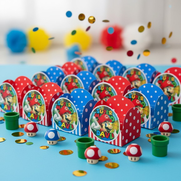 Forminha para Docinhos Super Mario ( 50 unidades) - Imagem 2