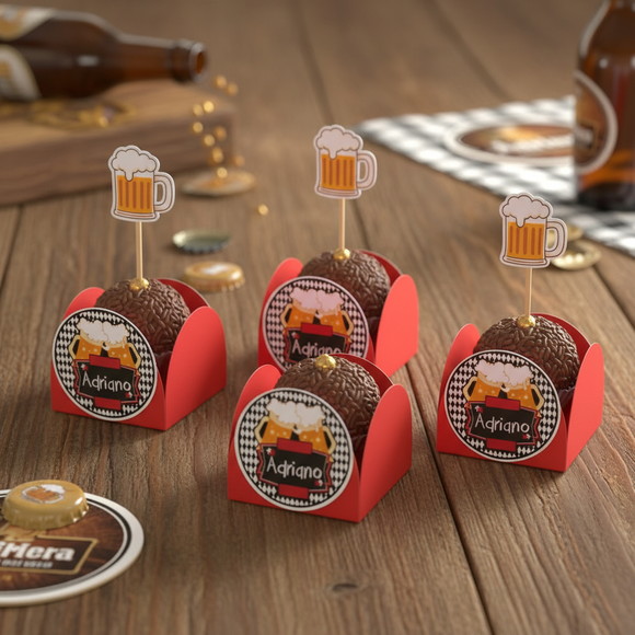 Forminhas para Docinhos Boteco ( 50 unidades) - Imagem 2