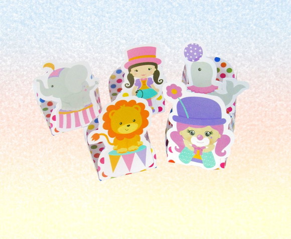 Forminhas para Docinhos Circo Menina